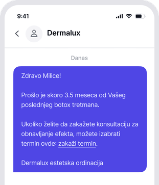 Prikaz podsetnika za obnavljanje u Sveski