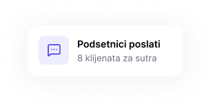 Podsetnici poslati: 24 vlasnika za vakcinacije ove nedelje