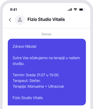 Prikaz serije tretmana u Sveski